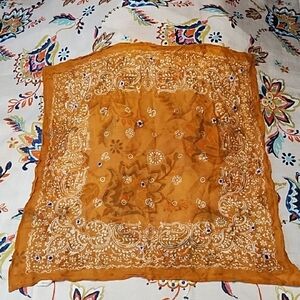 Chan Luu Embroidered Bandana